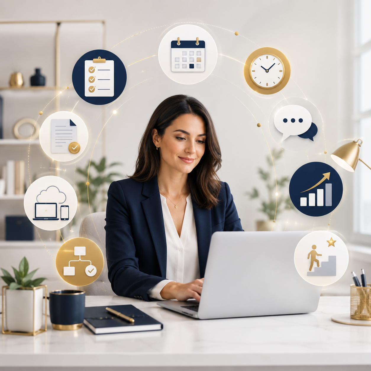 Digital administrative and business learning