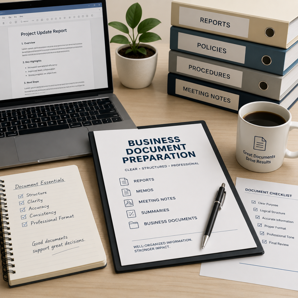 Business Document Preparation